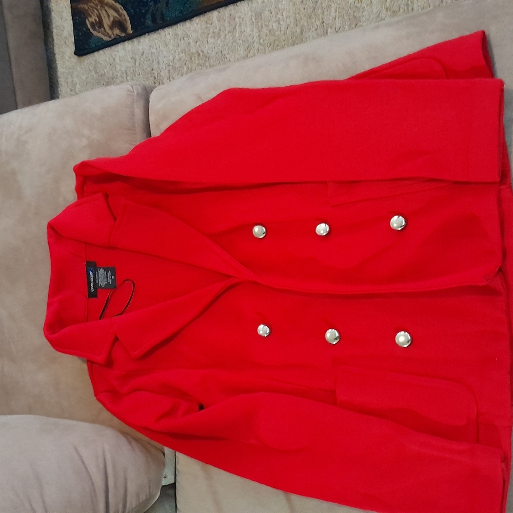 Medium-sized Red Blazer